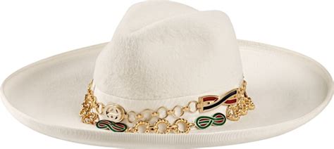 gucci white cowboy hat|gucci felt bow hat.